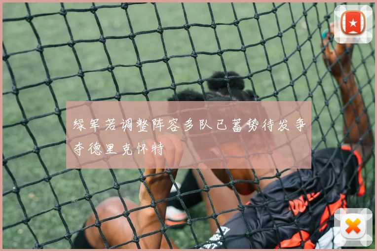 绿军若调整阵容多队已蓄势待发争夺德里克怀特